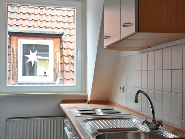 Küche (ohne Kühlschrank) 2 Zimmer Wohnung: Küche (ohne Kühlschrank)